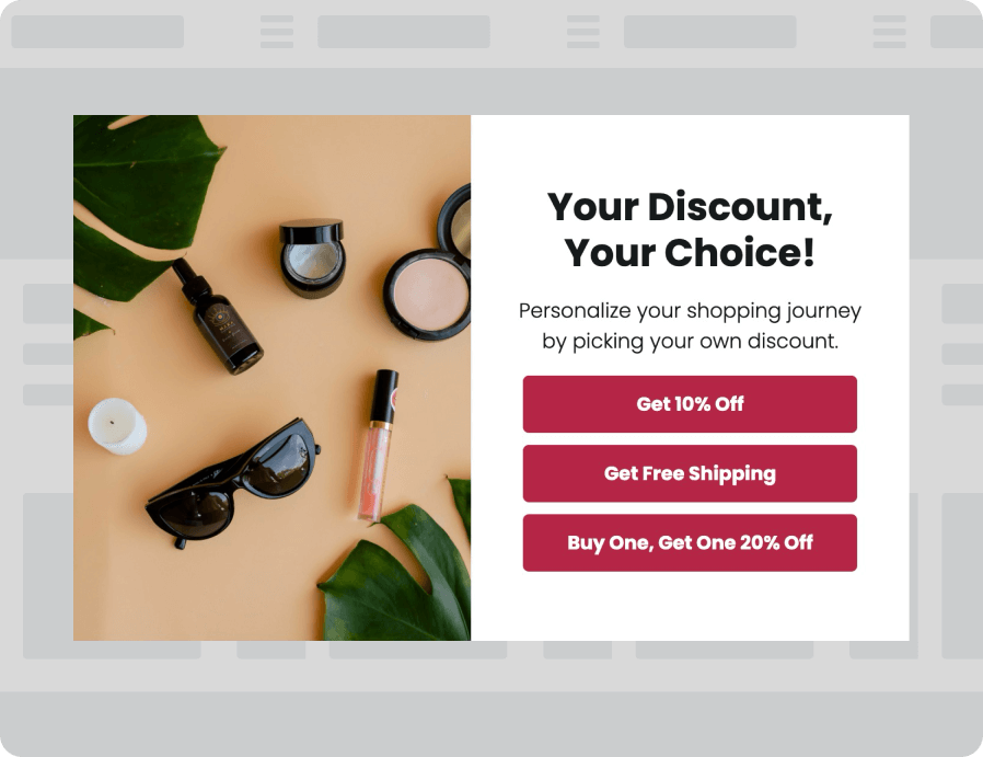 Choose Your Own Discount