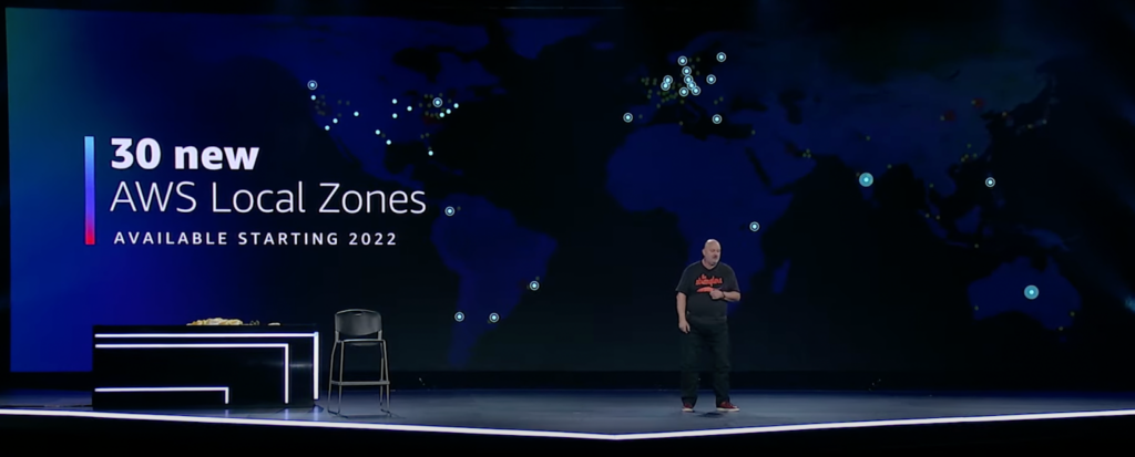 30 new AWS local zones