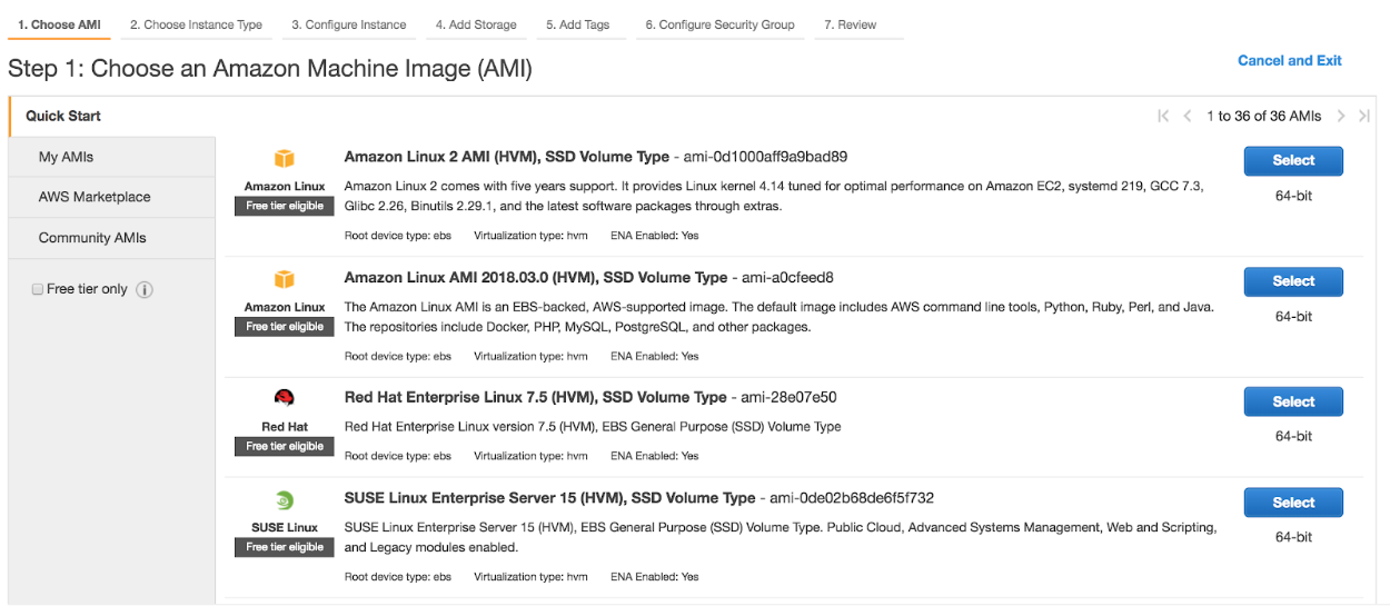 Launch EC2 Instance